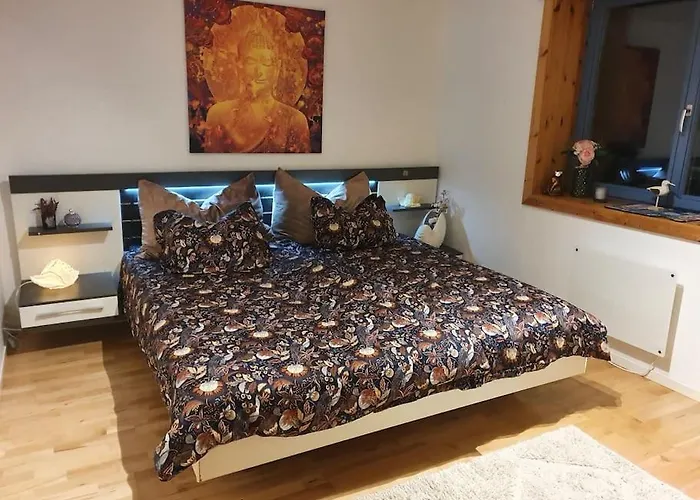 شقة Kellergeschosswohnung Mit Aussicht Und Terasse